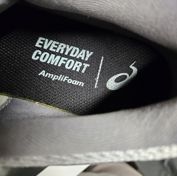 Asics Gel Contend 5 Gray and Blue Athletic Running Shoes 9 - Picture 8 of 8